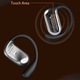 Безжични слушалки VU-TEK Q17 AirConduction, Bluetooth 5.4, 3D звук, 45ч живот на батерията, HD микрофон, Водоустойчиви IPX5, Open-Ear, Сапфирено синьо