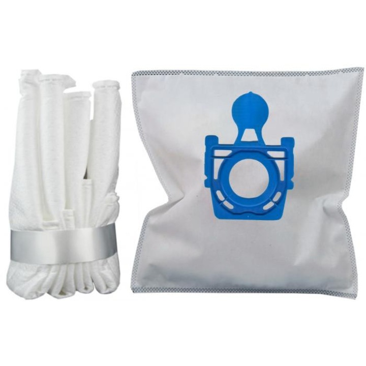 Филтърни торбички SUPER BAG за прахосмукачка ZELMER Aquawelt ZVC752ST, комплект от 10 броя, ефикасна филтрация, устойчивост на разкъсване