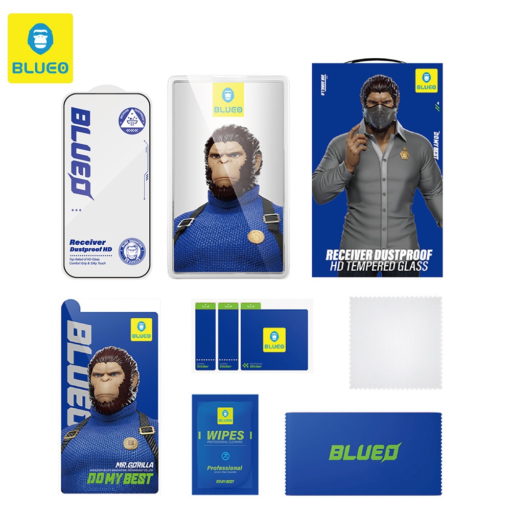 Folie Protectie Telefon Blueo, Anti-Dust, Negru, pentru iPhone 12 Pro Max