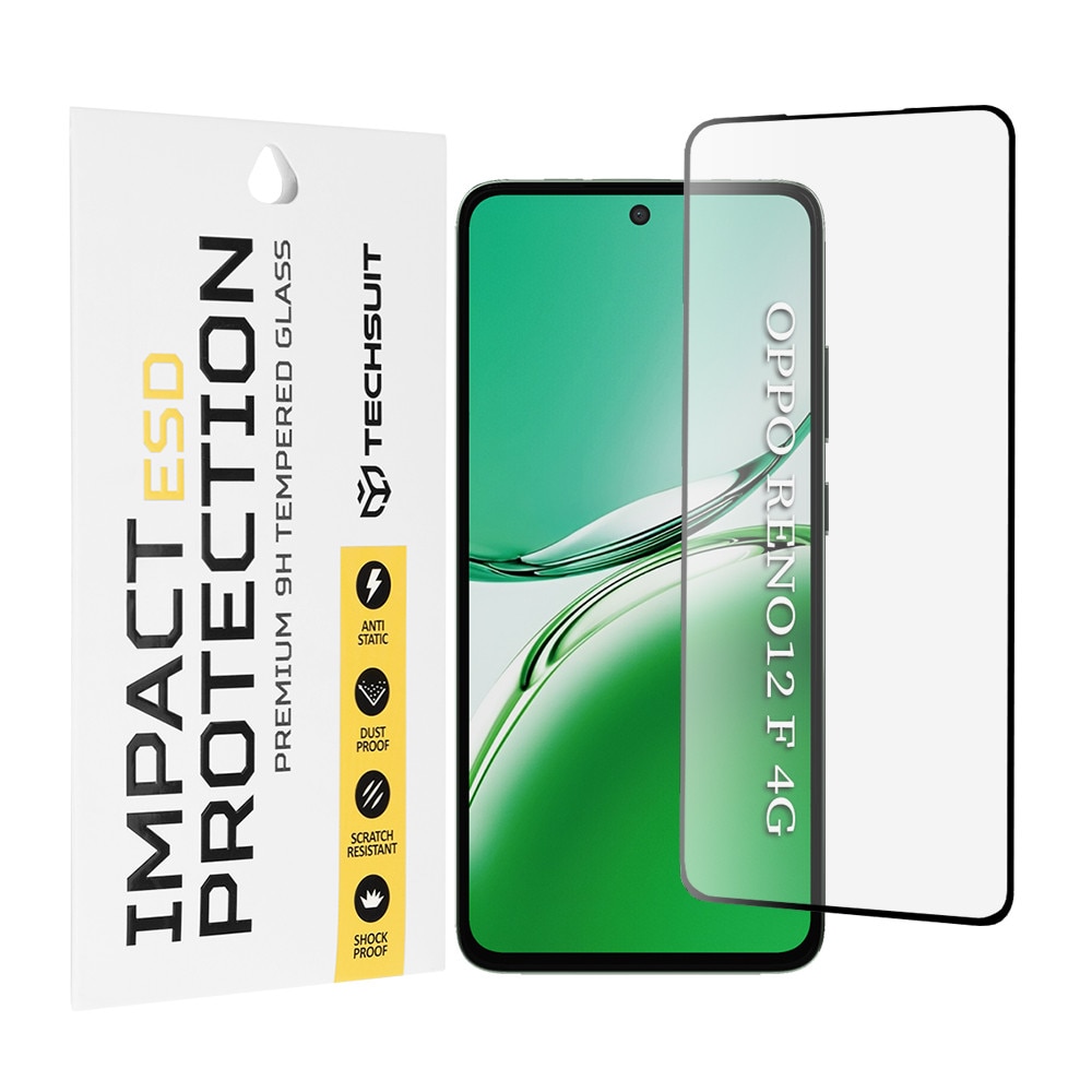 Folie pentru OPPO Reno12 F, Full display, Sticla, Danex, Transparenta
