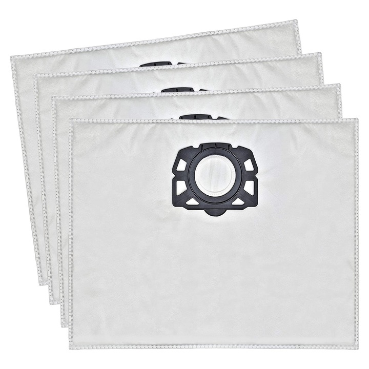 Комплект от 4 торби за прахосмукачка Karcher WD 7.000, 7.300, 7.500, 7.700 P, 7.800, синтетика, микрофибър