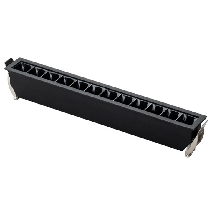 Banda LED liniara, 12 W, 1080 lm, neagra, X-LINE STLSL-12W-B