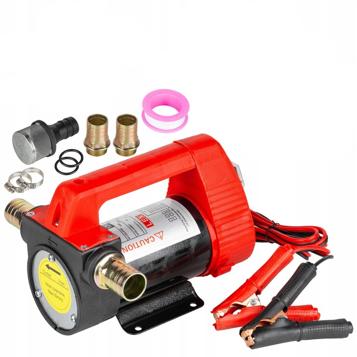 Pompa motorina 12V Lex, mobila, 350W, 80 l/min, 6m