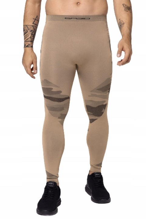Colanti tactici Spaio, camuflaj, termoreglare, nisipiu, material respirabil