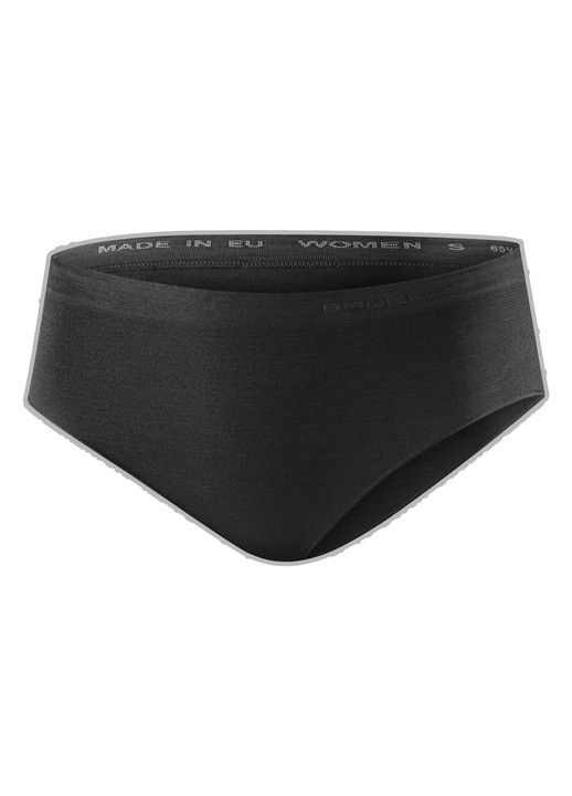 Brubeck Comfort Merino hipszterbugyi, termoaktív, fekete, merinógyapjúból