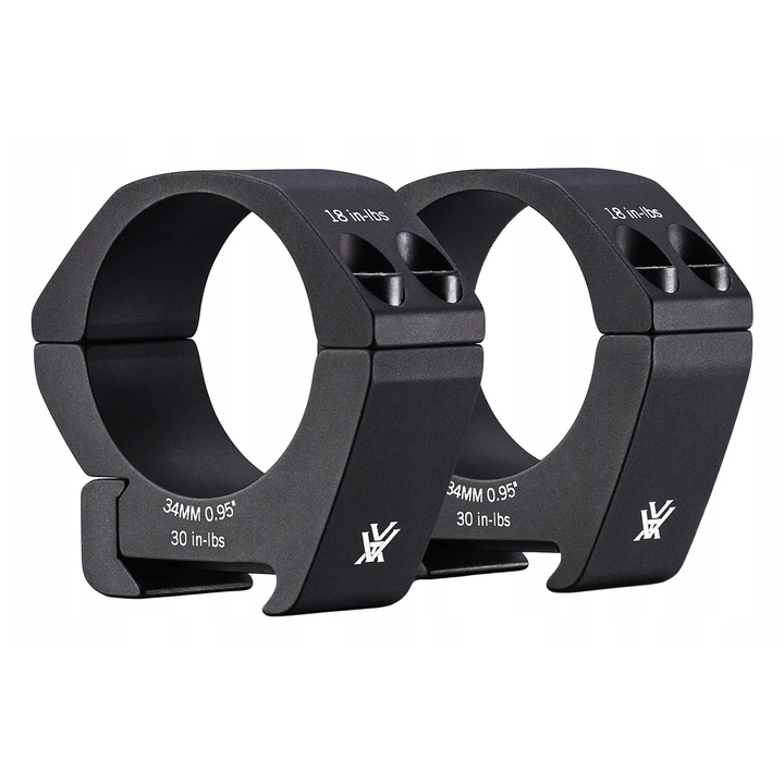 Vortex Pro Ring 34 mm-es rögzítőkészlet, 4 csavarral, alumínium, matt, Picatinny sínhez kompatibilis