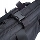 Geanta tactica pentru pusca, Garbacz, nailon, impermeabil, 2 compartimente, 115x30cm, negru