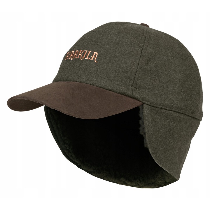 Sapca sport unisex Harkila Metso, lana/poliester, verde inchis, M