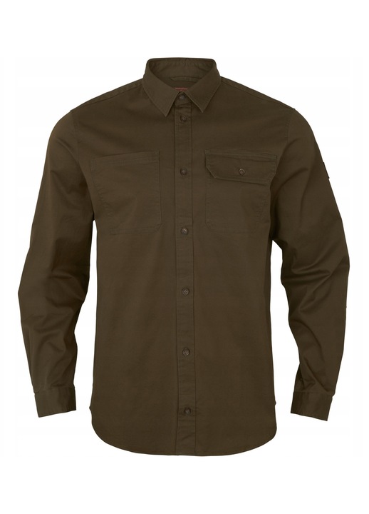 Férfi ing, Harkila, Trym, zöld, pamut, 2XL INTL