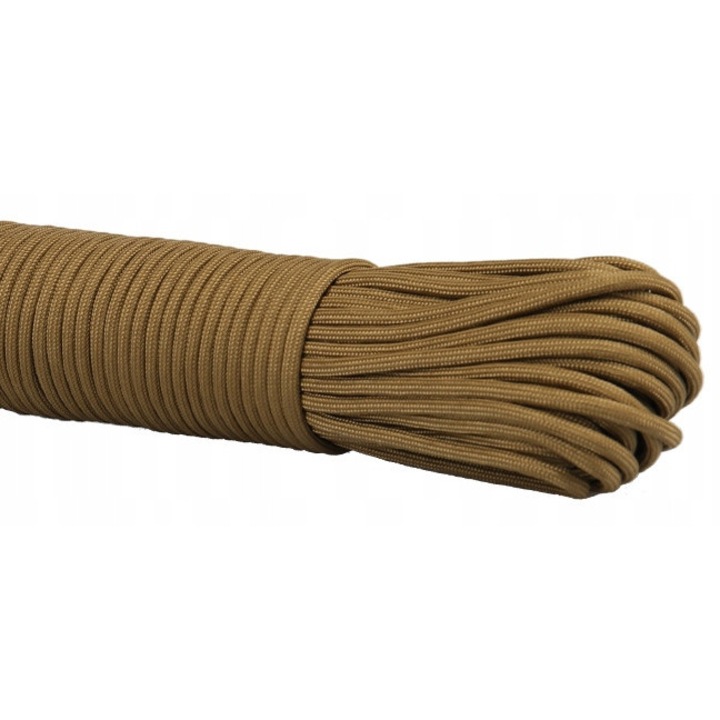 Паракорд EDCX 550 Тип III 30 м, кафяв, статично натоварване 250 кг