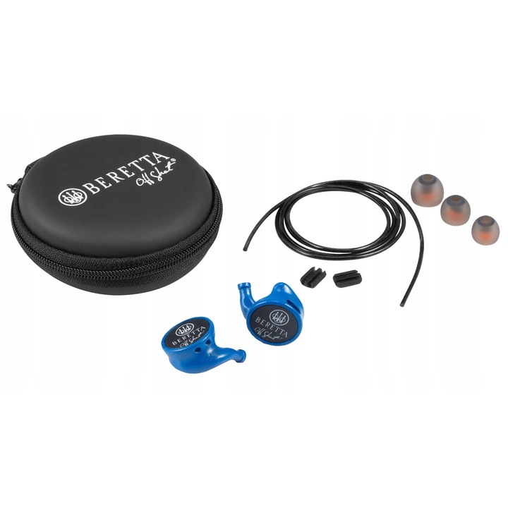 Beretta Mini HeadSet Comfort Plus munkasisak, kék, tokkal, állítható méretekkel