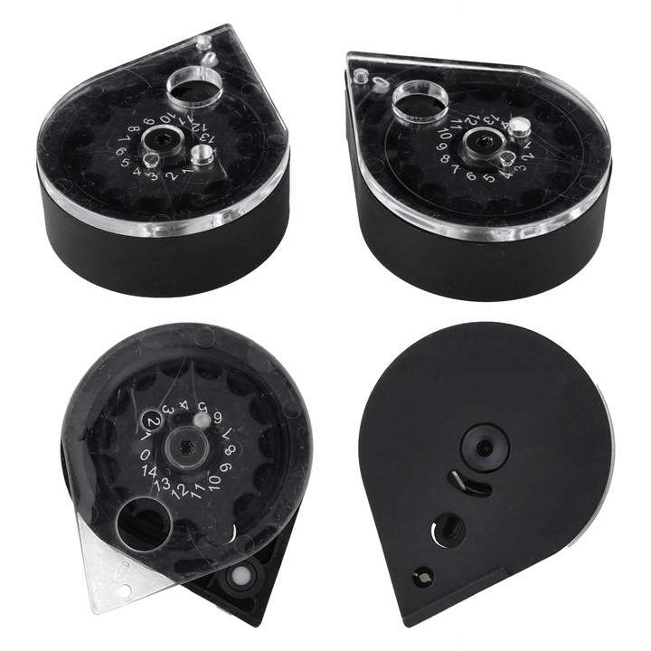 Magazin autoincarcat Diana XR200 4,5 mm, set 2 bucati, capacitate 12 proiectile, polimer, transparent