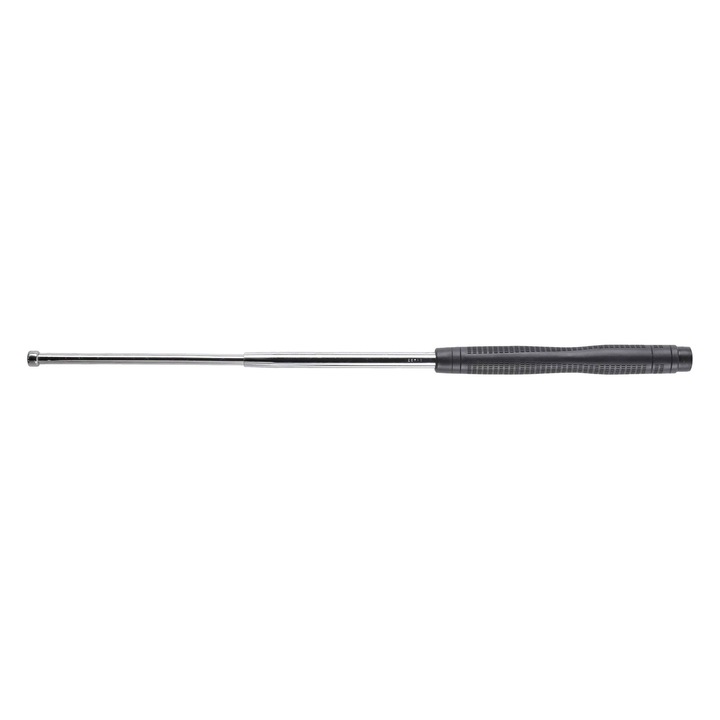 Baston telescopic ergonomic ESP de 26", argintiu, calit, maner negru
