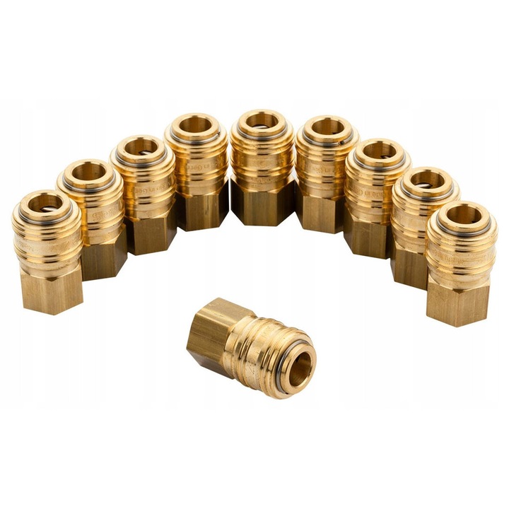Set 10 conectori rapizi RQS, 3/8"