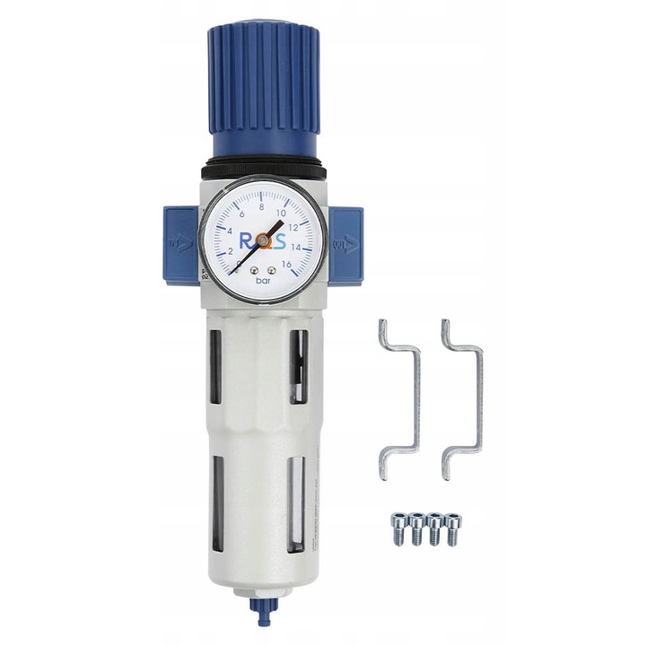 Regulator de presiune aer, Rectus, 3/4", 3000 l/min, 0-16 bar