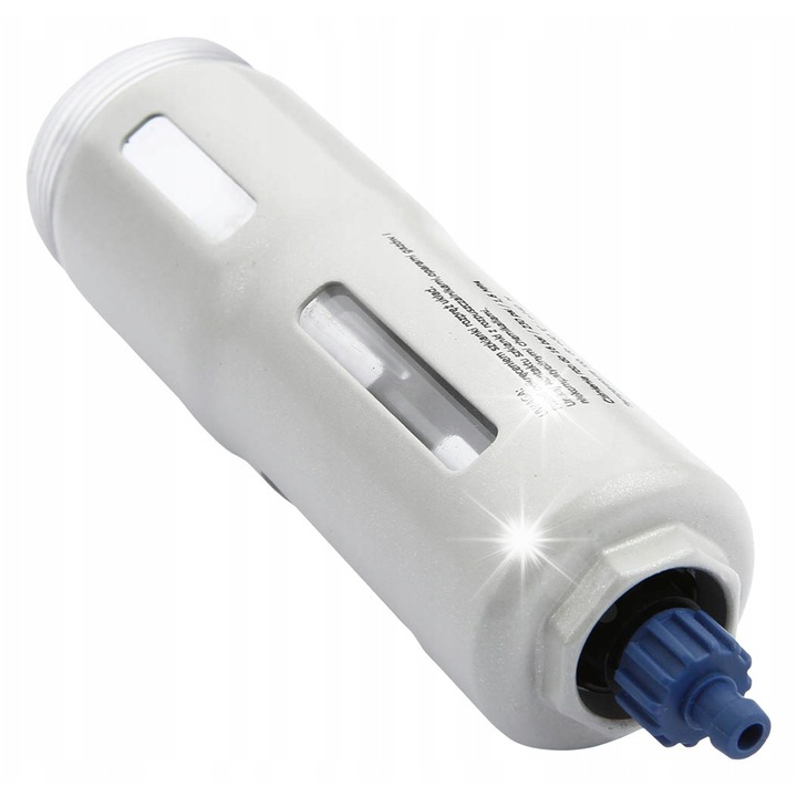 Бутилка за източване на регулатор Rectus, с ръчно източване