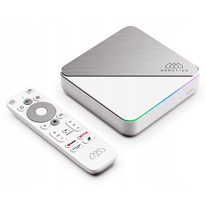 Медиен плейър Homatics Box R Plus 4K, 4GB RAM, 32GB Flash, Dolby Atmos, WiFi 6