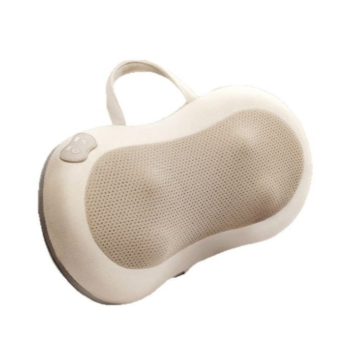 Perna de masaj electrica cu incalzire, 3 viteze, 20 noduri 3D, universal