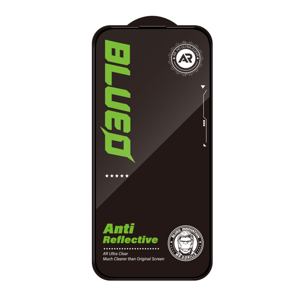 Folie Protectie Blueo Anti-Reflective, TPU, negru, pentru iPhone 13 Pro Max / iPhone 14 Plus