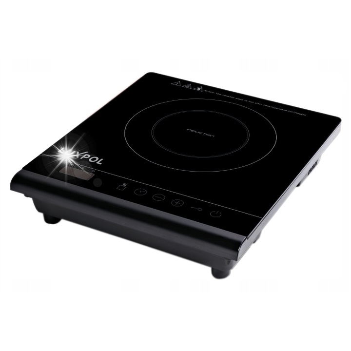 Електрически котлон, Luxpol, индукционен, 2000W, 60-240C, 28x32.5x7см