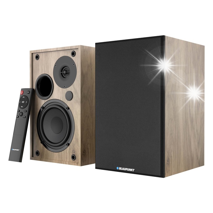 Blaupunkt BS40OK високоговорител, комплект от 2, 40W RMS, 120W max, Bluetooth