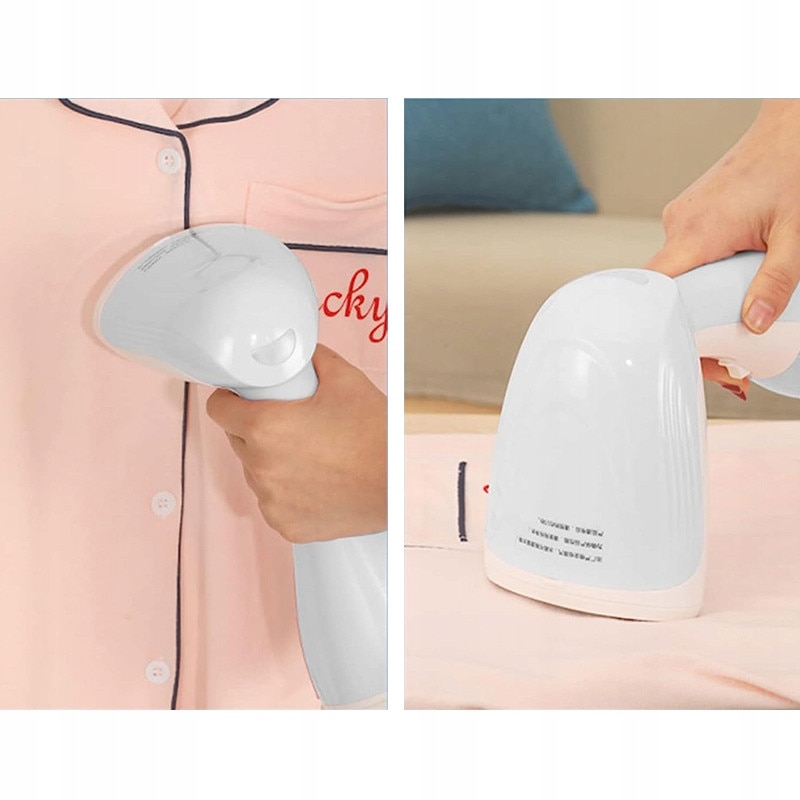 Parownica cu abur XO, 1500W, 330ml, alb, 28x14cm, set cu perie