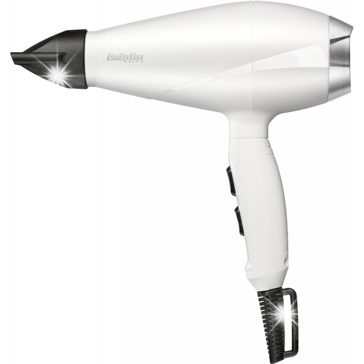 Сешоар BaByliss POWER PRO 2000, 2 температури, 2 скорости, 6 мм концентратор, 2,8 м кабел