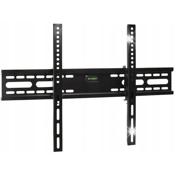 ТВ стойка ART AR-48, 26"-60", черна, 40 кг, с вградено нивелирно ниво