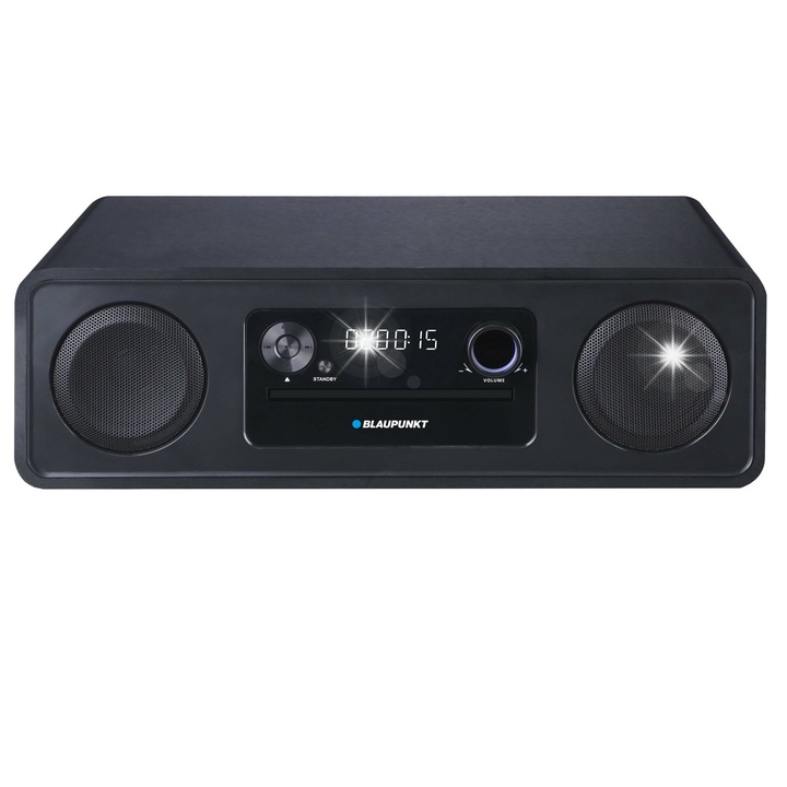 Blaupunkt MS20BK аудио система, CD, Bluetooth, USB, FM радио, 40W, 400x127x217mm