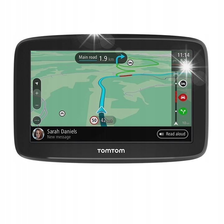 GPS навигация TomTom GO Classic, Wi-Fi актуализации, асистент за лентата, 16GB, многоцветен