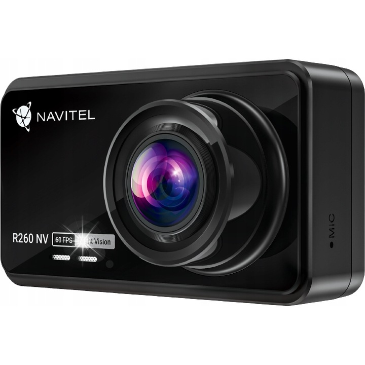 Автомобилен DVR Navitel R260 NV, Full HD, ъгъл на видимост 140°, 2" дисплей, 180 mAh