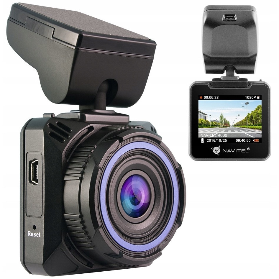 Camera auto DVR, G-sensor, microfon, mod parcare, Full HD - eMAG.ro