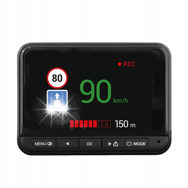Автомобилен видеорегистратор Navitel R9, Full HD 1920x1080, ъгъл 170°, сензор SONY STARVIS, 2.7''