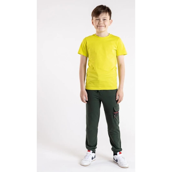 Pantaloni lungi din bumbac pentru baieti