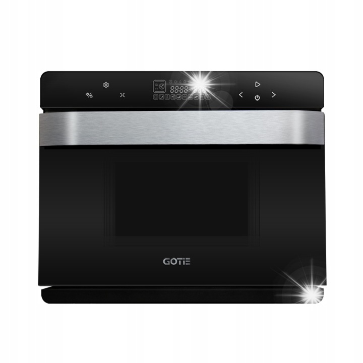 Електрическа парна фурна Gotie GPP-400, 2100W, функция за готвене, неръждаема стомана