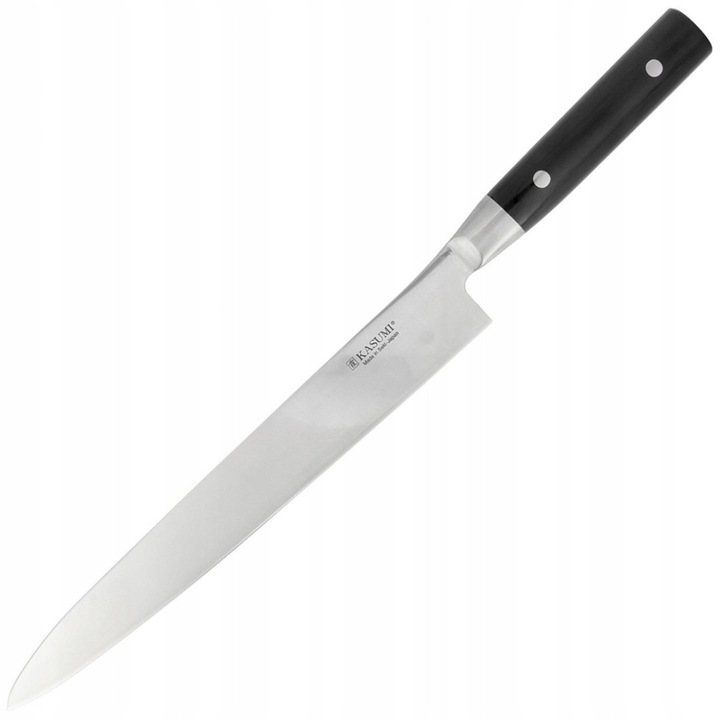 Кухненски нож Kasumi Damascus Sashimi, 32 слоя, 27 см, черен