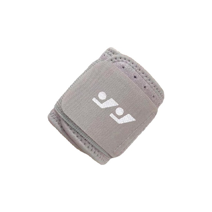 Suport ortopedic pentru incheieturi, textil, gri, 41x5cm