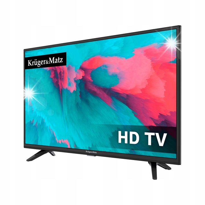 LED телевизор 32" Kruger&Matz KM0232-T5 HD, D-LED, 1366x768px, 2xHDMI