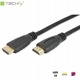 Кабел HDMI Techly 2.0 М/М 4K 6м, черен