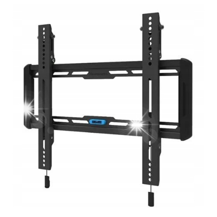 ТВ шкаф Newstar WL35-550BL14, 60 кг, 32-65 инча, фиксиран, наклонен, черен, 42.5x3.3 см