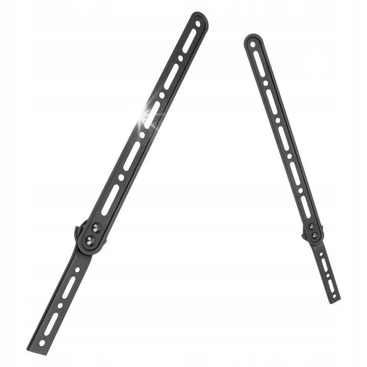 Maclean MC-912 стойка за телевизор със саундбар, черна, макс. 5 кг, регулируема 92x1000 мм