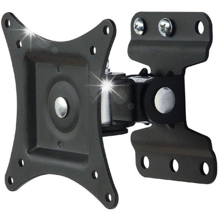 Държач за телевизор Techly 13-30", 23 кг, VESA, черен