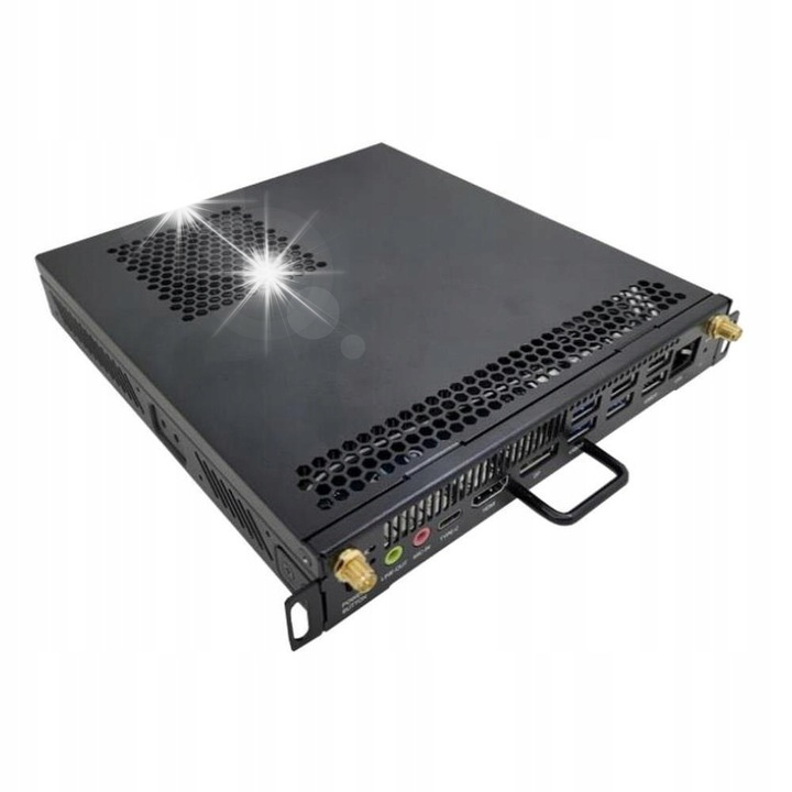 Компютърен OPS HIKVISION i5-12450H, 8GB, SSD 256GB, черен, 180x195x30mm