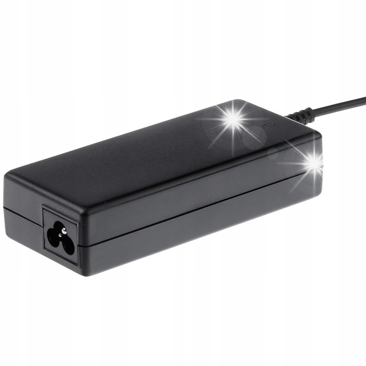 Зарядно за лаптоп Akyga 90W 20V/4.5A Квадратно жълто, 114x49x30mm