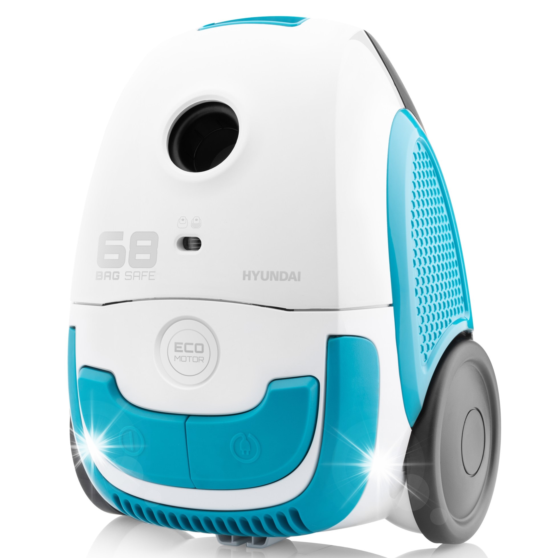 Aspirator Hyundai VC068WB, 800W, 2L, alb, cu accesorii