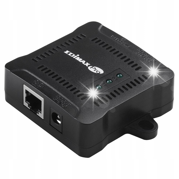 Разклонител Edimax GP-101ST PoE+, 5V/9V/12V, 63x64x23mm