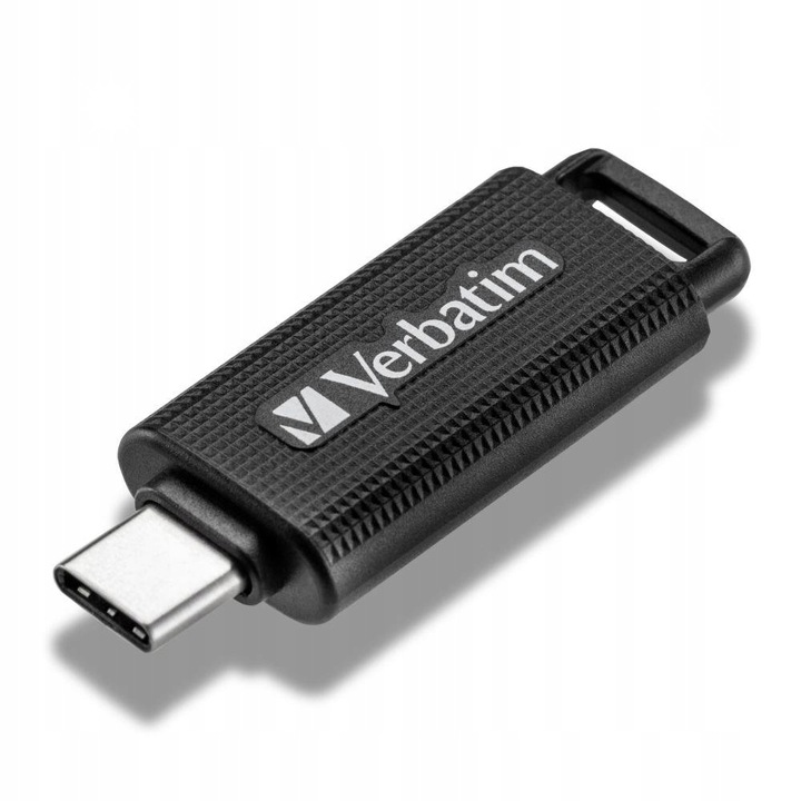 USB памет Verbatim Store 'n' Go 128GB USB Type-C 3.2 Gen 1, черна, 8x17x46 мм