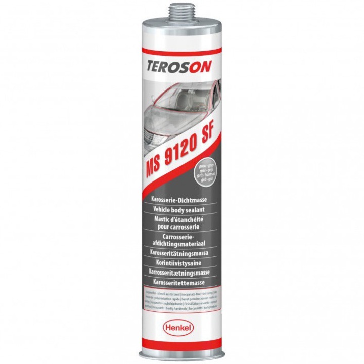 Etansant sudabil pentru imbinari caroserie negru 9120 Teroson, 310 ml