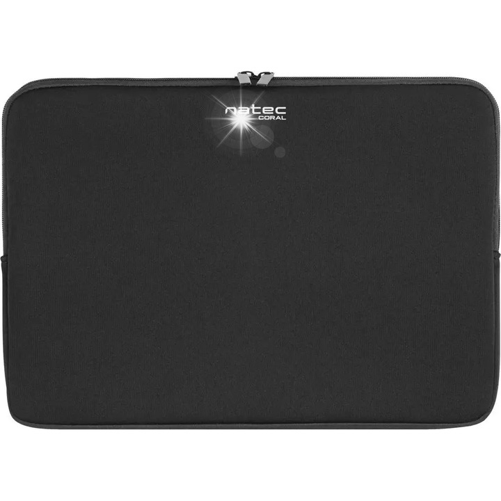 Чанта за лаптоп Natec 14.1", неопрен, устойчива на прах и надраскване, черна, 30x370x270 мм