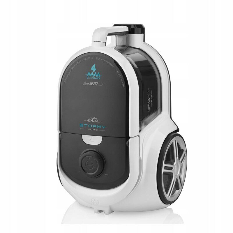 Aspirator fara sac ETA Stormy Home 800W, 2.2l, HEPA, alb, 6m